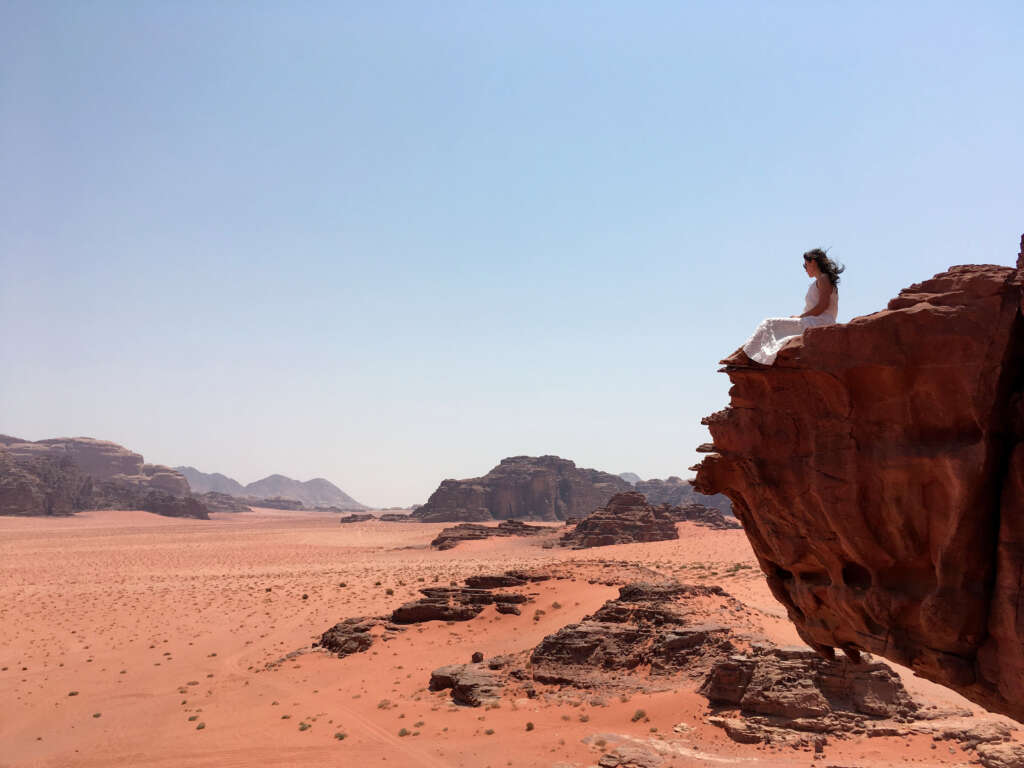 Ürdün çöllerinin rengi, kendine has kızıl. Wadi Rum bunun en güzel örneği